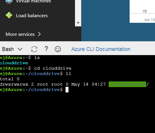 Azure Portal - Cloud Shell