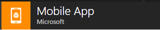 Azure Mobile App